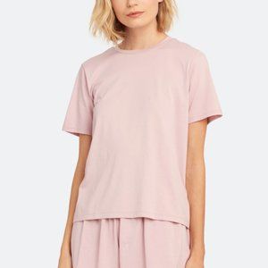 Skin Sabine Crewneck T-Shirt Lavender Rose
